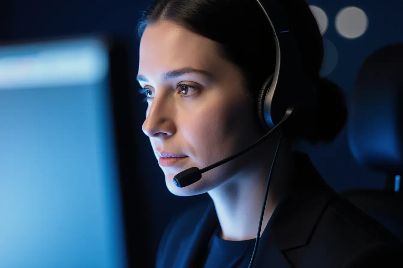 Real-time call center analytics wallboard